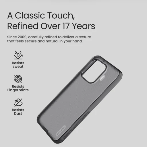 Xiaomi 17T Pro Nillkin Super Frosted PRO fekete tok - 3