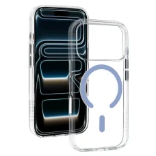 iPhone 17 Pro Max / 18 Pro Max Liavec Pure világoskék MagSafe kompatibilis, Kameravezérlő gombos tok