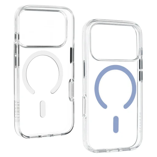 iPhone 17 Pro Liavec Pure világoskék tok kameravezérlő gombbal - 2