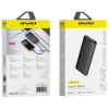 AWEI P5K Pro 10000 mAh-es 2× USB-s külső akkumulátor, fekete thumbnail