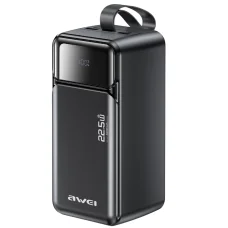 Awei PA-106 50000 mAh 22,5 W PD powerbank, fekete