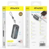Awei WP-117 10000 mAh 22,5 W 3C 2× USB-C čierna externá batéria, powerbanka thumbnail