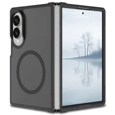 Samsung Galaxy Z Fold 8 Tech-Protect Magmat MagSafe matné čierne puzdro