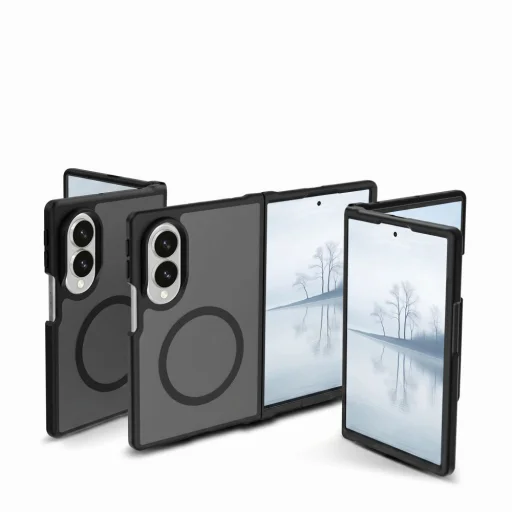Samsung Galaxy Z Fold 8 Tech-Protect Magmat MagSafe matné čierne puzdro - 2