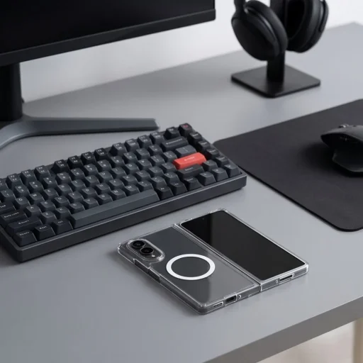 Samsung Galaxy Z Fold 8 Tech-Protect FlexAir Hybrid MagSafe priehľadné puzdro - 5