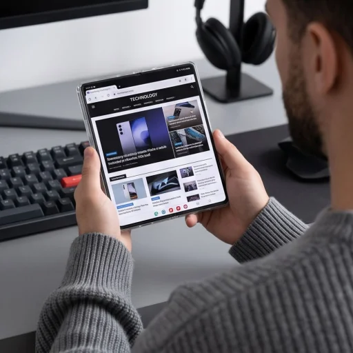 Samsung Galaxy Z Fold 8 Tech-Protect FlexAir Hybrid MagSafe priehľadné puzdro - 6