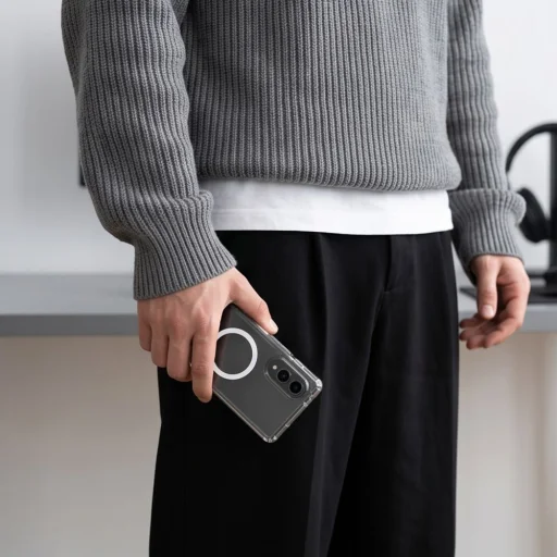 Samsung Galaxy Z Fold 8 Tech-Protect FlexAir Hybrid MagSafe priehľadné puzdro - 4