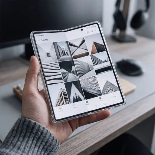 Samsung Galaxy Z Fold 8 Ultra Tech-Protect FlexAir Hybrid MagSafe priehľadné puzdro - 7