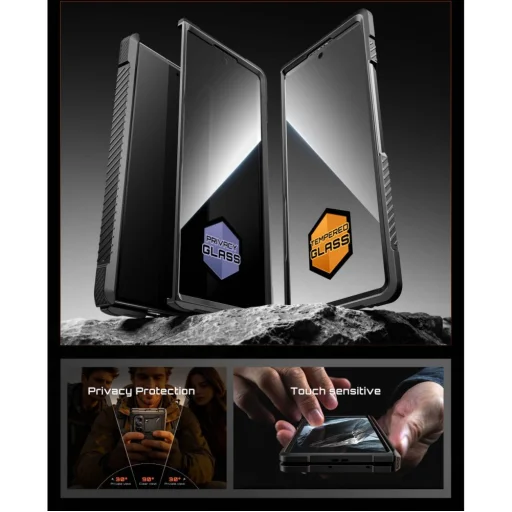 Samsung Galaxy Z Fold 8 Supcase UB Grip Mag MagSafe fekete tok - 6