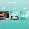Ottocast CA530-T Mini Aura 2026 vezeték nélküli CarPlay és Android Auto autós adapter thumbnail