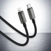 Acefast C23-01 USB-C – Lightning kábel, 30 W, 1,2 m, fekete thumbnail