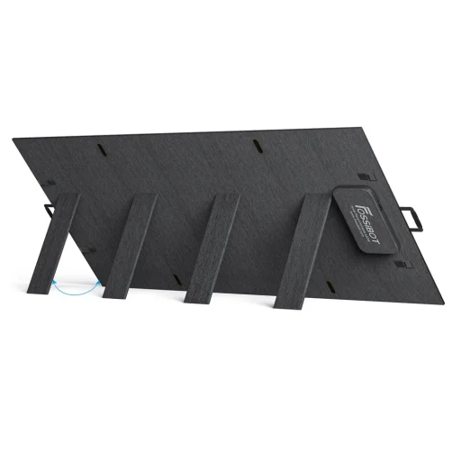 FOSSIBOT SP420 420 W skladací solárny panel čierny - 14