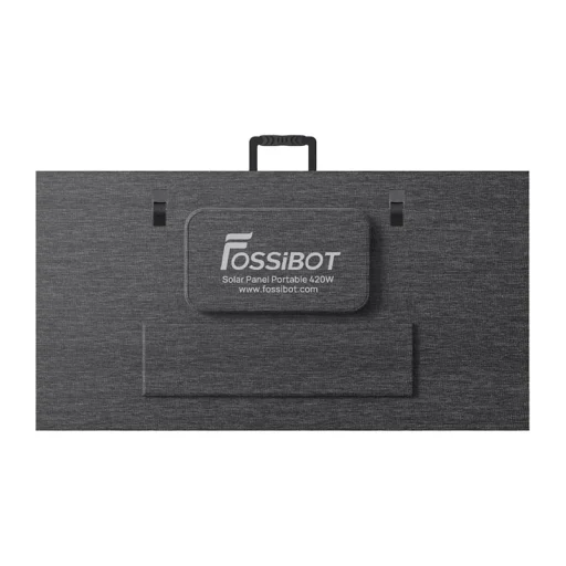 FOSSIBOT SP420 420 W skladací solárny panel čierny - 5