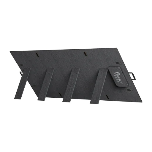 FOSSIBOT SP420 420 W skladací solárny panel čierny - 6