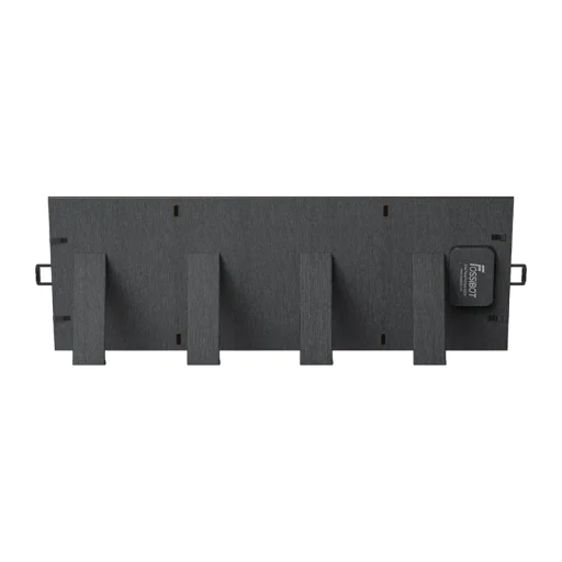 FOSSIBOT SP420 420 W skladací solárny panel čierny - 8