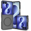 Samsung Galaxy Z Flip8 Techsuit PureFrost MagSafe matt fekete tok thumbnail