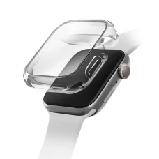 Apple Watch 11 42 mm UNIQ Garde hibrid tok kijelzővédelemmel, átlátszó tok