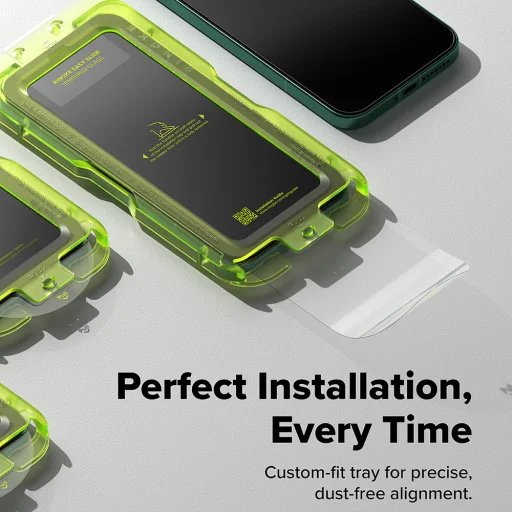 Xiaomi 17 Ultra Ringke Easy Slide edzett üvegfólia (2 db), átlátszó üvegfólia - 6