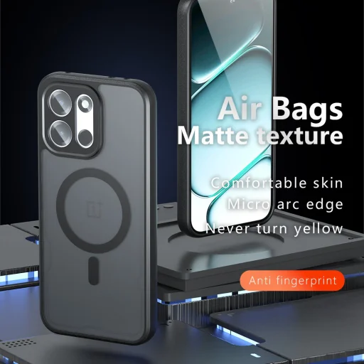 OnePlus Nord 6 Techsuit PureFrost MagSafe matné čierne puzdro - 3
