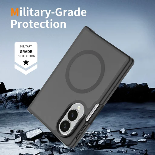 Samsung Galaxy Z Fold8 Techsuit PureFrost MagSafe matné čierne puzdro - 4