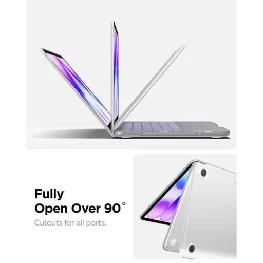 MacBook Neo 13 (2026) Spigen AirSkin matné priehľadné puzdro - 9