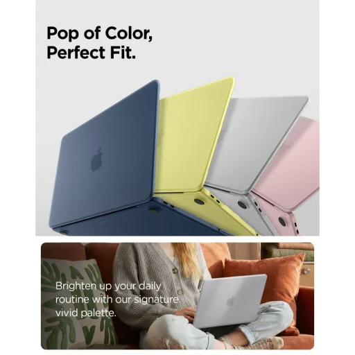 MacBook Neo 13 (2026) Spigen AirSkin matt átlátszó tok - 6