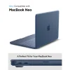 MacBook Neo 13 2026 Spigen AirSkin tok – matt indigókék thumbnail