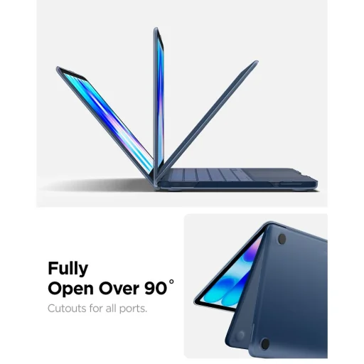 MacBook Neo 13 2026 Spigen AirSkin tok – matt indigókék - 10