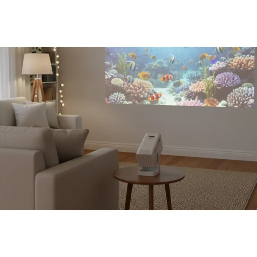 Philips N-140 720p biely mini projektor - 12