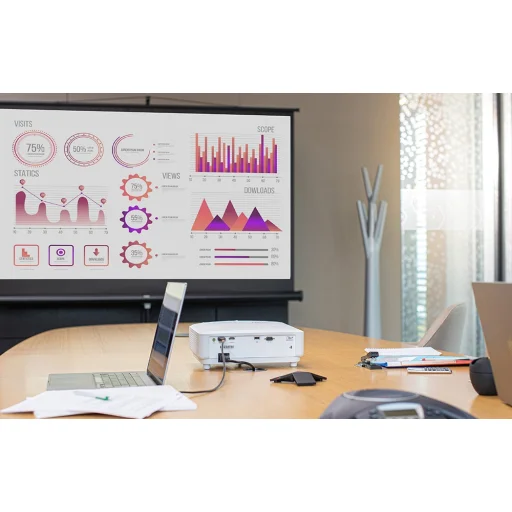 Philips PR-850 Full HD projektor, biely - 5
