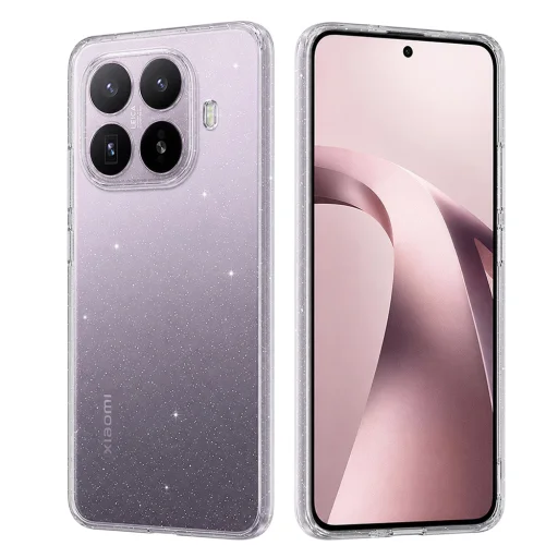 Priehľadné puzdro série Techsuit SparkleSkin pre Xiaomi 17T - 1