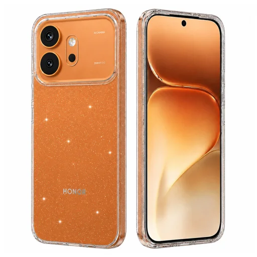 Honor 600 / 600 Pro priehľadné puzdro Techsuit SparkleSkin Series - 1