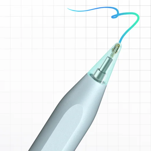 Metapen A8 aktívne dotykové pero pre iPad USB-C - modré - 3