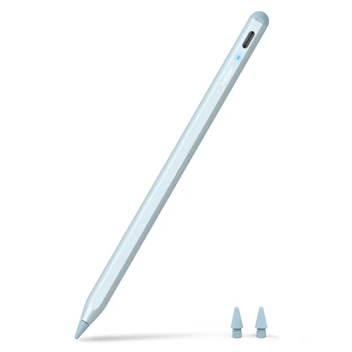 Metapen A8 aktívne dotykové pero pre iPad USB-C - modré - 1