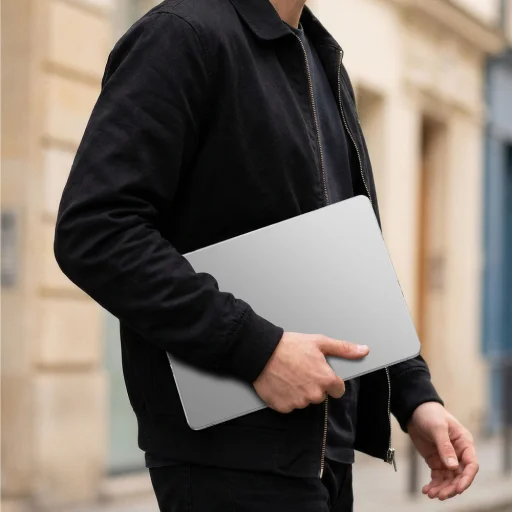 AmazingThing Titan Hardshell Case for MacBook Air M5 16" - Transparent - 5