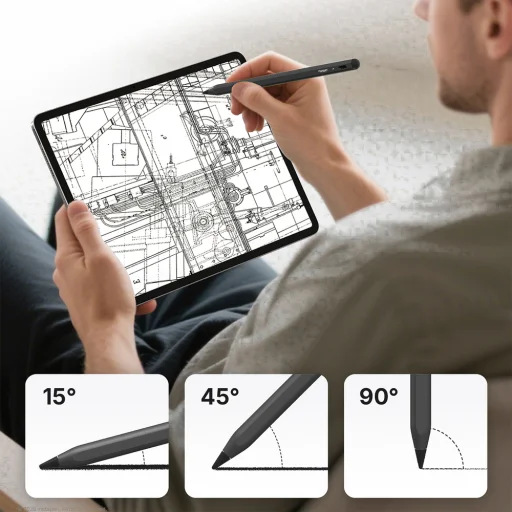 Metapen A8 aktívny stylus pre iPad USB-C čierny - 5