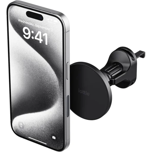 iOttie iTap 3 MagSafe držiak na telefón do auta do mriežky ventilácie s magnetickým kruhovým adaptérom - 1
