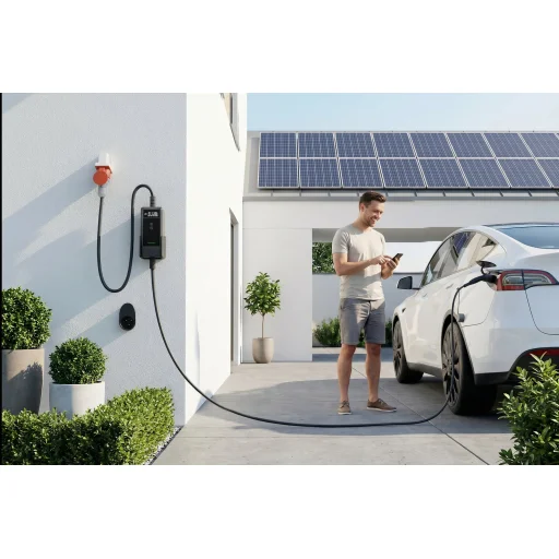 dé 11 kW hordozható töltő 7 m kábellel (APP VERSION) - 6