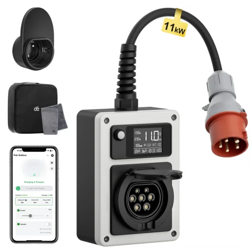 dé 11kW mobil Wallbox CEE Plug csatlakozóval (APP VERSION) - 1
