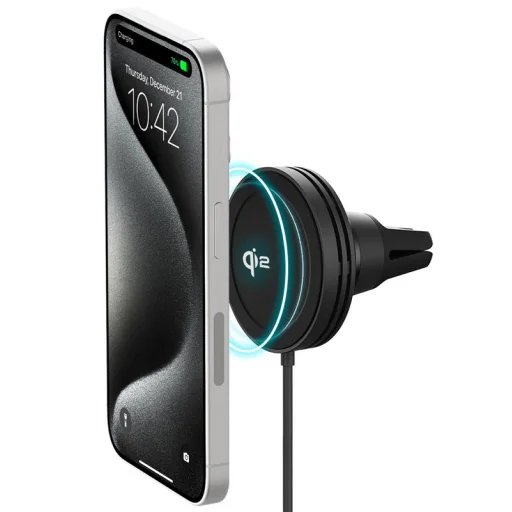 iOttie Velox MagSafe Qi2 bezdrôtový držiak do mriežky ventilácie - 1