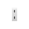 Native Union Pocket GaN Charger PD 65W (2x USB-C), biela thumbnail