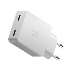 Native Union Pocket GaN Charger PD 65W (2x USB-C), biela