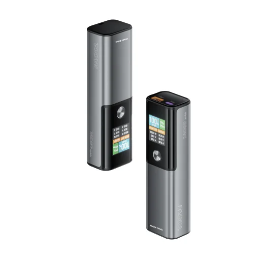 Mobile Origin PB12 100W PD 14000mAh kijelzős PowerBank USB-C + USB-A - 6