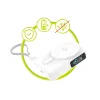 Mobile Origin PB19 10000 mAh Qi2 fél-szilárd powerbank TFT kijelzővel, beépített USB-C kábellel, fehér thumbnail