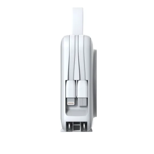 Mobile Origin PowerBank & cestovná nabíjačka 10000 mAh, kompatibilná s MagSafe/AW/iPhone, biela - 9