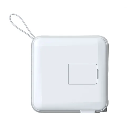 Mobile Origin PowerBank & cestovná nabíjačka 10000 mAh, kompatibilná s MagSafe/AW/iPhone, biela - 11