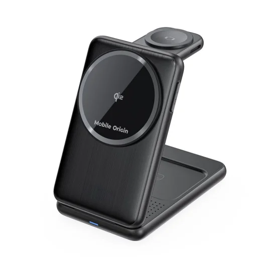Mobile Origin PW8 3 v 1 skladacia Qi2 nabíjačka, čierna - 2