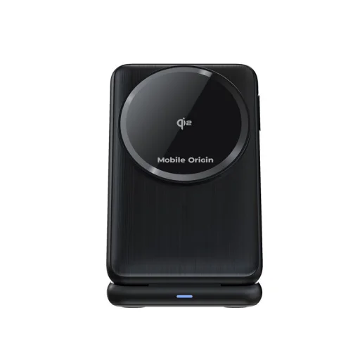 Mobile Origin PW8 3 v 1 skladacia Qi2 nabíjačka, čierna - 5