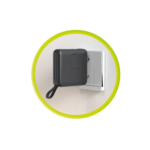 Mobile Origin PowerBank & Travel Charger MagSafe AW/iPhone kompatibilný, čierny - 4