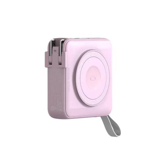 Mobile Origin PowerBank & Travel Charger 10000 mAh, pink - 8